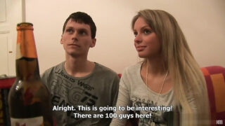 Orgie &#8211; drsný anální gangbang pro evropskou teenagerku s velkými prsy Charlotte Madison