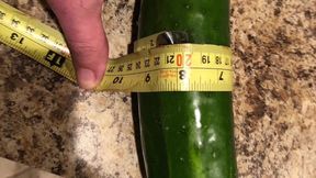 10 Inch Cucumber Inserted