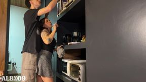 I support all the dick to the girl who cleans and likes it