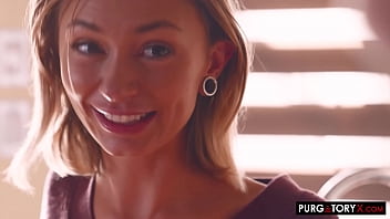 Hot blonde watches her boyfriend fuck her tiny Asian best friend