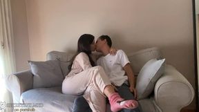 Stepsis let me finger her pussy&#x270C; and she gave me her climax&#x1F680; in return