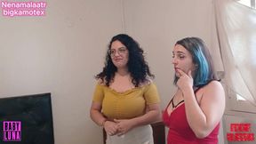 Cuartetazo swinger 2 primastras comparten sus novios Feat nenamalaatr Eddie Queens bigkamotex