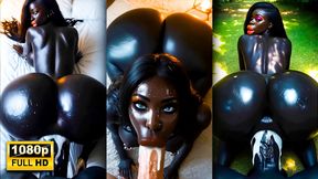 o que significa xd em jogos - Thick Hot Dark Chocolate Bimbos Riding And Getting Throat Fucked - Ai Generated