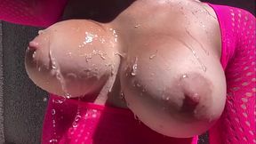 Italian Big Tits Milf Artemisia Love Hot Solo long session outdooor