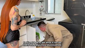 All plumbers have big dicks &mdash;  so you have to take advantage of them