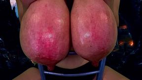 Udders Whipped 100 Lashes on H Cup Tits