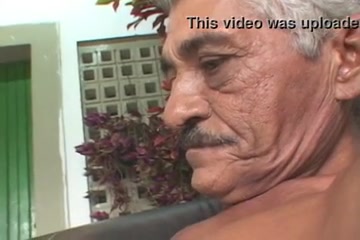 Never seen this before - Old Man,Teen and Dildo