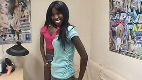 Cunnilingus enthusiasts rejoice, as slender ebony babes get down and dirty in the sack