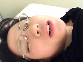 A horny doctor with big tits fucks her patient