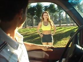 Huge facial after hardcore fuck with adorable redhead MILF