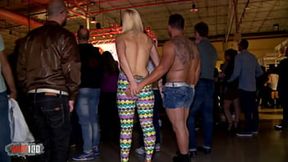 Bold encounter and powerful climax&#x1F680; at a Spanish festival