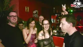 Report in the German swinger club with real couples
