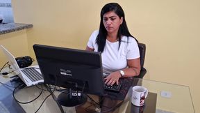 Take me to the reception, I want to give my ass on the couch